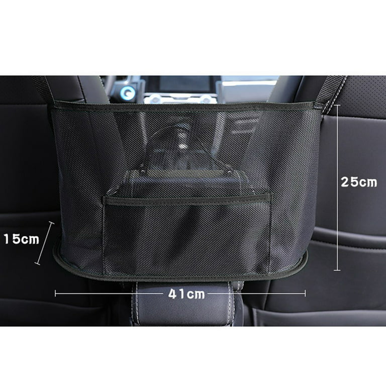 Car Net Pocket Handbag Holder Purse Organizer Seat Side Storage