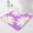 Purple, variant on Sortora Toilet Rugs U Shaped, Purple Toilet Mat Cute Daisy Contour Bath Rug, Thick Soft Machine Washable Toilet Carpet, Non Slip Bathroom Floor Mats Super Absorbent Microfiber Bath Rugs, 20"x24"