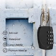 thumbnail image 3 of axGear Password Lock TSA 330 Approved Travel Luggage 4 Digit, 3 of 3