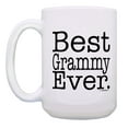 thumbnail image 2 of ThisWear Best Grammy Gifts Best Grammy Ever Mug Set Grammy Cups 2 Pack Gift 15oz Coffee Mugs, 2 of 4
