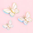 thumbnail image 4 of NIBOLOG 3Pcs/Set Cake Toppers Cute Small Lightweight Faux Pearl Butterfly Birthday Cake Toppers for Party, 4 of 8