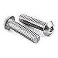 thumbnail image 3 of M8-1.25 x 55mm Button Head Socket Cap Screws, Stainless Steel 18-8, Bright Finish, Fully Threaded, Allen Socket Drive, 10 PCS, 3 of 4
