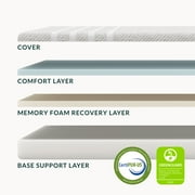 Leesa Original 10 Memory Foam Mattress, Queen