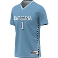 thumbnail image 2 of Unisex GameDay Greats #1 Carolina Blue North Carolina Tar Heels Women's Soccer Lightweight Fashion Jersey, 2 of 4