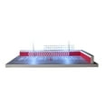 thumbnail image 1 of 1:64 Modelo de exhibición de automóviles fundamentales con luz, adornos de escritorio Modelo de estacionamiento en para mini muñecas modelo, 1 of 9