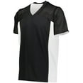 thumbnail image 7 of Augusta Sportswear 265 Sports Teen V Neck Shirt Male Black/White S, 7 of 7