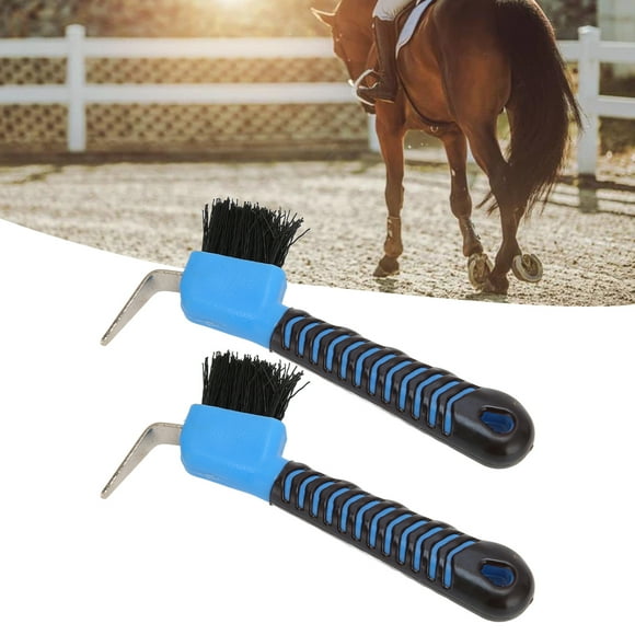 Horse Hoof Pick Brush, Horse Hoof Cleaning Tool Efficient Cleaning Multifunction for Stable