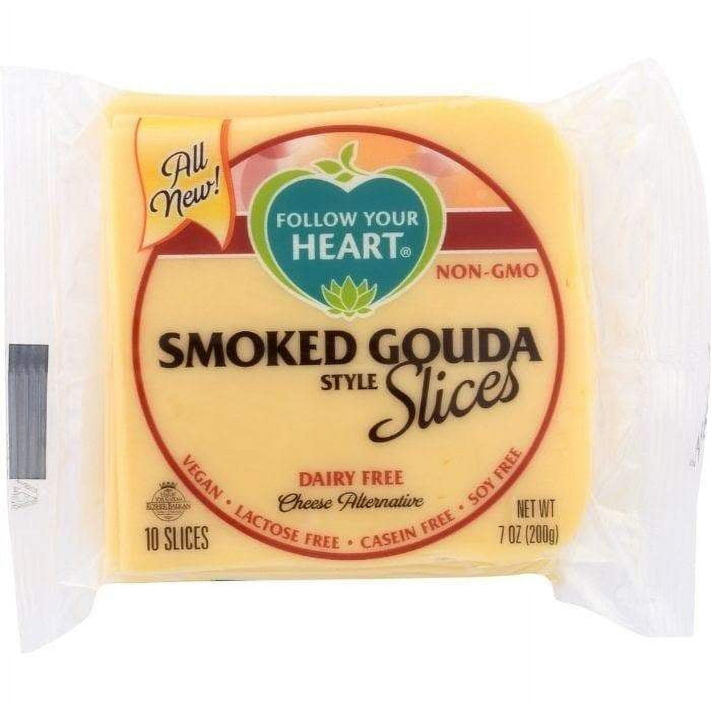 Follow Your Heart Slices Mozzarella Cheese Alternative, 7 Oz.