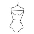thumbnail image 4 of Percha versátil para trajes de baño y lencería. Organizador de armario ligero y versátil. Perchas para exhibir trajes de baño, abrigos y vestidos lenc Mujer L, 4 of 8