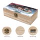 thumbnail image 3 of Amphibia Caja Organizadora de Madera Rústica - Caja Decorativa Multifuncional para Escritorio, Hogar, Oficina, Joyas y Manualidades, 3 of 6