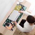 thumbnail image 3 of Long Mouse Pads for Desk,Pioneer Flower Floral Print Pattern Desk Mats on Top Of Desks, Desk Mouse Pad Extra Large with 3mm Non-Slip Base and Stitched Edge for Gaming,Office,Work,Home 31.5"x11.8", 3 of 6