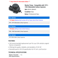 thumbnail image 2 of Washer Pump - Compatible with 1973 - 1983 Oldsmobile Cutlass Supreme 1974 1975 1976 1977 1978 1979 1980 1981 1982, 2 of 2