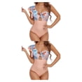 thumbnail image 1 of Eigraketly Bañador de mujer, bañador estampado de un solo hombro, traje de baño para piscina, playa, vacaciones, Patchwork, ropa de playa encantadora Type2 NO2 Eigraketly CBP218326, 1 of 6