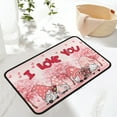 thumbnail image 6 of Bath Mats For Tub, Hwkond Valentines Day Door Mat Valentines Welcome Mats Outdoor For Front Door Non Slip Doormat Indoor Entryway Floor Rug,multicolor,15.74x23.6in, 6 of 7