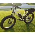 thumbnail image 4 of AOSTIRMOTOR Vélo Électrique Unisexe de Ville, vélo électrique avec Moteur 750W Batterie Lithium Amovible 48V 13AH avec Porte-Bagages et Garde-Boue, Pneus Larges 26x4.0 Pouces pour Adultes, Blanc, 4 of 12