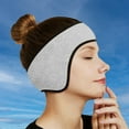 thumbnail image 4 of Behind-the-Head Winter Ear Warmers | Premium Adjustable & Foldable Earmuffs,grey，G11510, 4 of 5