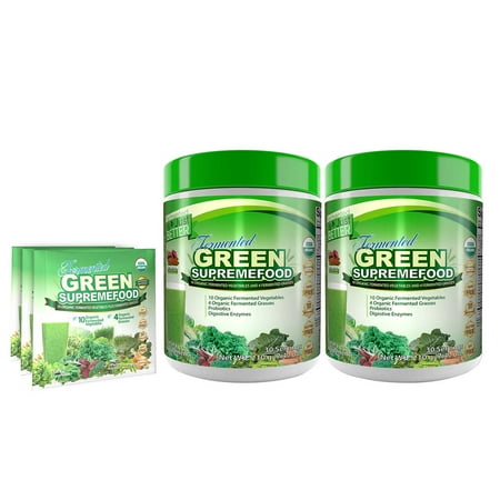 Usda Organic Supremefood 30 Servings 2-Pack + 3 Travel Packets