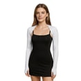 thumbnail image 2 of Women's Casual Ice Silk Long Sleeve Sun Protection Shawl Lightweight Breathable Outdoor Cover-Up, 2 of 4