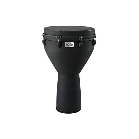 Remo Mondo Designer Series Key-Tuned Djembe Black Earth 27"X16"