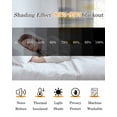 thumbnail image 5 of Yellow Grey Blackout Curtains 72 Inches Long for Bedroom, Vintage Farmhouse Abstract Oil Painting Thermal Insulated Room Darkening Black Out Window Curtain Panels Grommet Drapes for Living Room, 5 of 8
