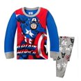 thumbnail image 1 of Conjunto de pijamas de manga larga para niños y niñas, ropa de dormir de dibujos animados de superhéroes, 2-7T, 2022, 1 of 4
