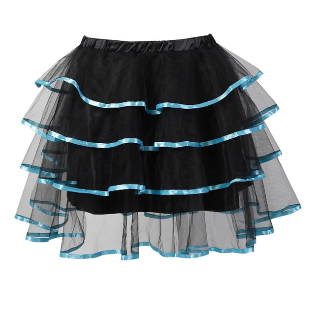 Falda de malla Punk, disfraz de Cosplay para mujer, faldas de baile pirata góticas Retro, trajes de chica de espectáculo Wmkox8yi FGJ2542
