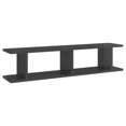 thumbnail image 5 of vidaXL Wall Shelves 2 pcs Floating Wall Shelf for Living Room Engineered Wood, 5 of 193