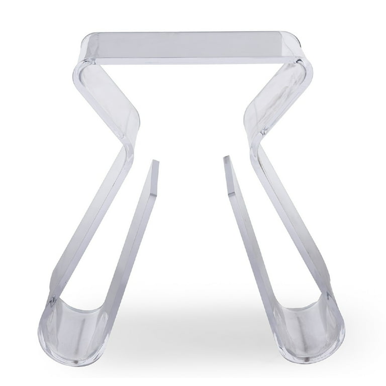 Baxton Studio Acrylic End Table with Magazine Rack Baxton Studio Acrylic End Table with Magazine Rack