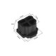 thumbnail image 2 of Tapa de silicona para puerto modular RJ11, tapón anti-polvo negro, 20 piezas, 2 of 4