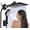 Black, variant on Shower Head,8"Rain Shower Head with Handheld Spray Combo with 11'' Angle Adjustable Extension Arm/Flow Regulator/Shower System,High Pressure Rainfall Shower Head Clean Bathroom(Silver)