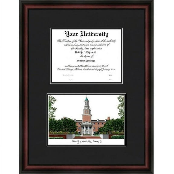 University of North Texas11" x 14" Diplomate Diploma Frame