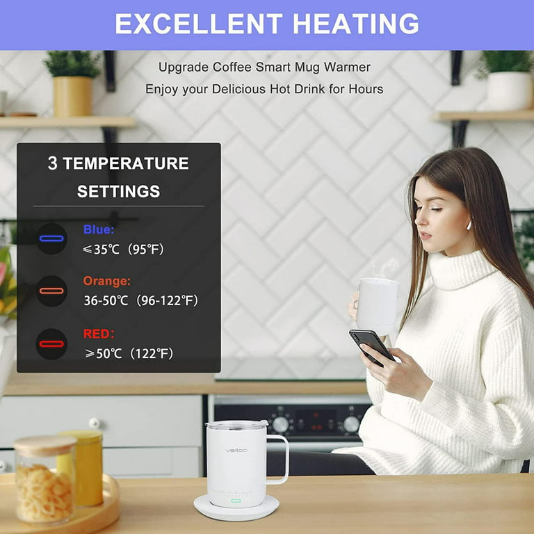 Heated Coaster - Coffee Warmer - smart & precise