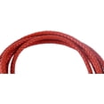 thumbnail image 2 of GFDYREE 2 Yards 5.0mm Orange Braided Leather Cord for Jewellery Making and DIY Projects, 2 of 2