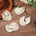 thumbnail image 4 of Ranuras de madera con forma de herradura para manualidades y bricolaje (96 unidades), 4 of 6