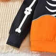 thumbnail image 4 of Kogui Cute Halloween Outfits for Baby Boy Toddler Boy Clothes Long Sleeve Sweatshirt Tops and Pants Boys 2-Piece Kids Fall Outfits Size 18 24 Months (Black,18-24 Months), 4 of 7