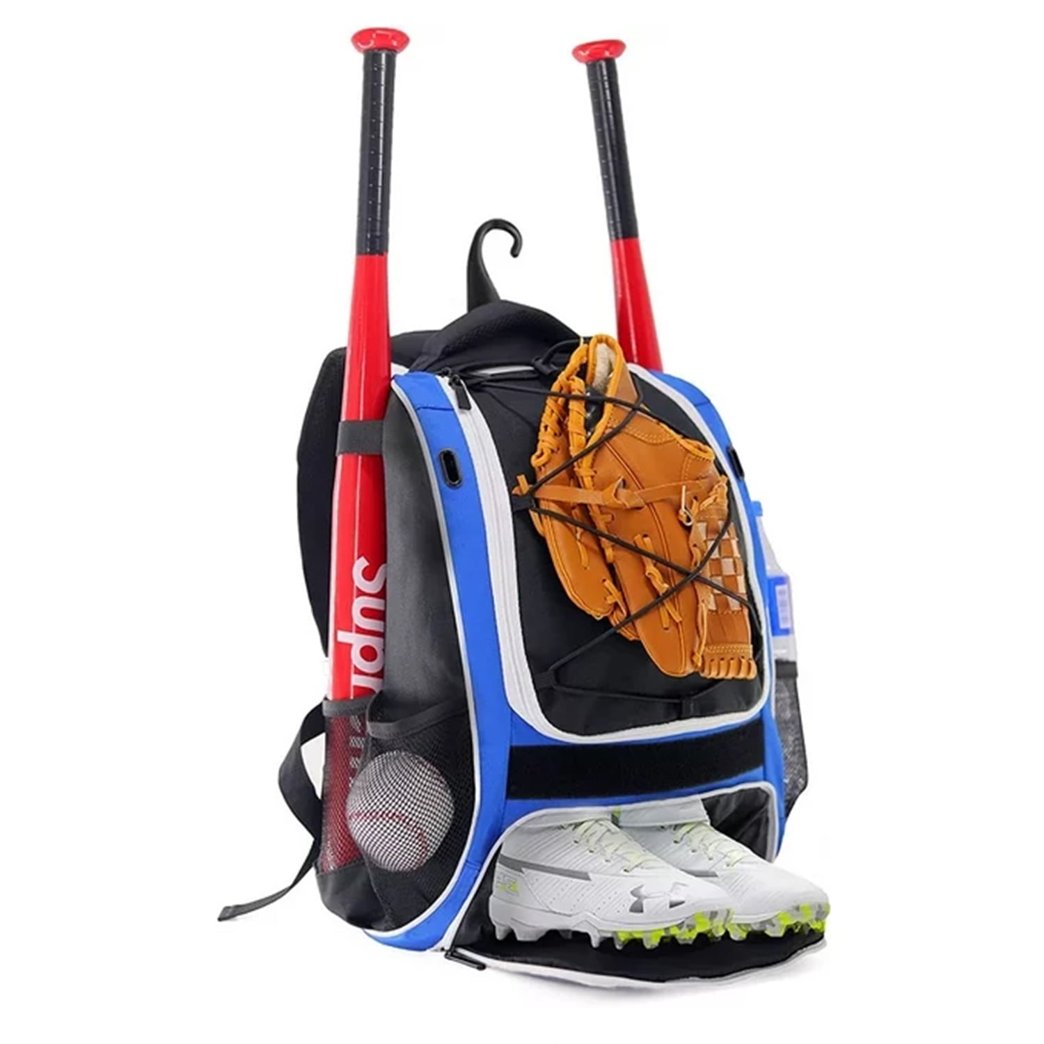 Baseball Bag Baseball Backpack Holder for Baseball Large Main Compartment Softball Tball Gear for Youth and Adults D Walmart