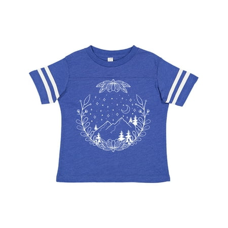 

Inktastic Adventure to the Mountains with Moon and Stars Gift Toddler Boy or Toddler Girl T-Shirt