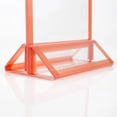 thumbnail image 3 of M&T Displays Desktop Acrylic Sign Menu Holder Double Sided T Shape Tabletop 4x6 Inch Pink Border Bottom Loading Clear Ad Frame for Restaurant Store Wedding Party Event (12 pack), 3 of 3