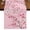 Pink, variant on Peaches Branches Burlap Cotton Table Runner 13x36 Inches Short, Farmhouse Spring Botanical Pink Flowers Farmhouse Table Runners, Outdoor Dining Tablecloths Decor for Baby Shower/Party/Wedding