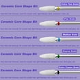 thumbnail image 2 of Juego de brocas de cerámica para uñas FANTEXY Corn Shape (5 unidades), 2 of 6