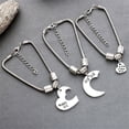 thumbnail image 6 of 3pcs Adjustable Sister Love Heart Bracelets Women Friendship Jewelry Set, 6 of 14