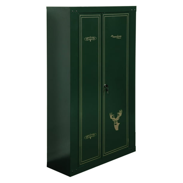 American Furniture Classics 14-Gun Metal Cabinet - Walmart ...