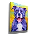 thumbnail image 2 of Epic Graffiti 'Peppy Purple Pitbull' by Rebecca Wang Art, Canvas Wall Art, 12"x16", 2 of 8