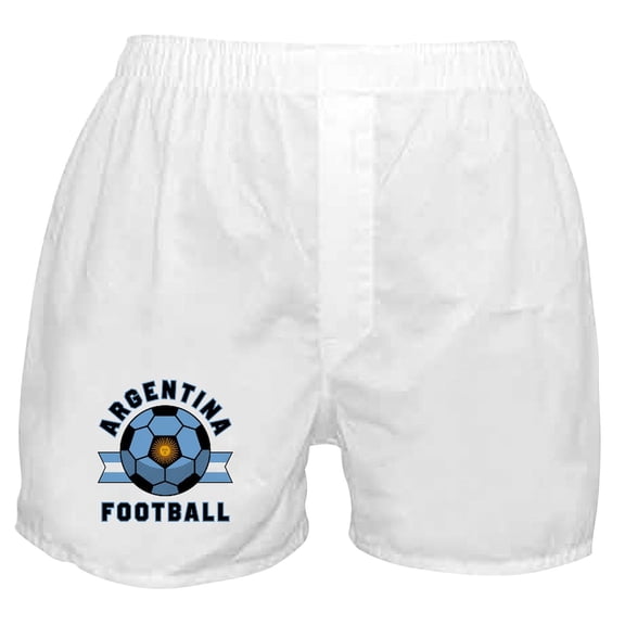 CafePress - Argentina Football Boxer Shorts - Men's Novelty Boxer Shorts