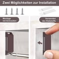thumbnail image 3 of Pack Of 4 Self-adhesive Door Magnetic Catch No Drilling Magnets For Cupboard Doors Door Magnets For Furniture Strong Magnetic Closure Cabinet Magnets, 3 of 5
