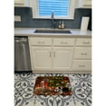 thumbnail image 3 of Carolines Treasures PTW2076RUG Holiday A Little Christmas Fun Yellow Lab Machine Washable Memory Foam Mat 19 X 27", 3 of 3