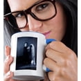 thumbnail image 2 of 3drose, Little Tuba Girl Cyan Tone, 15oz Two-tone Blue Mug, 2 of 6