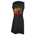 thumbnail image 3 of WILLBEST Vestidos de Algodon, Vestido Corto Playero sin Mangas con Estampado 3D para Mujer, Vestido Corto para Vacaciones de Verano Chica, 3 of 3