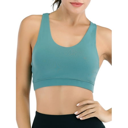 

Eyicmarn Breathable Women Sports Underwear Seamless Bra Yoga Camisole