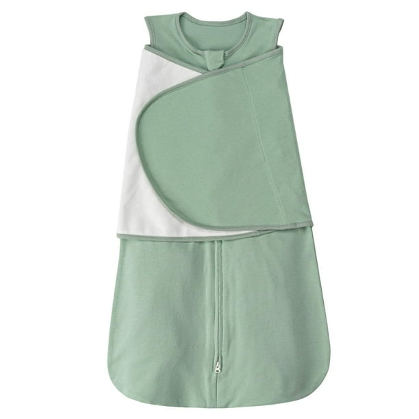 Saco de Dormir ZIGJOY Envolvente 1.0 TOG Algodón 6-12 Meses Verde